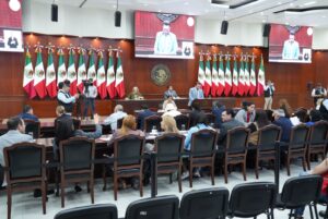 Reunión del grupo parlamentario del PVEM