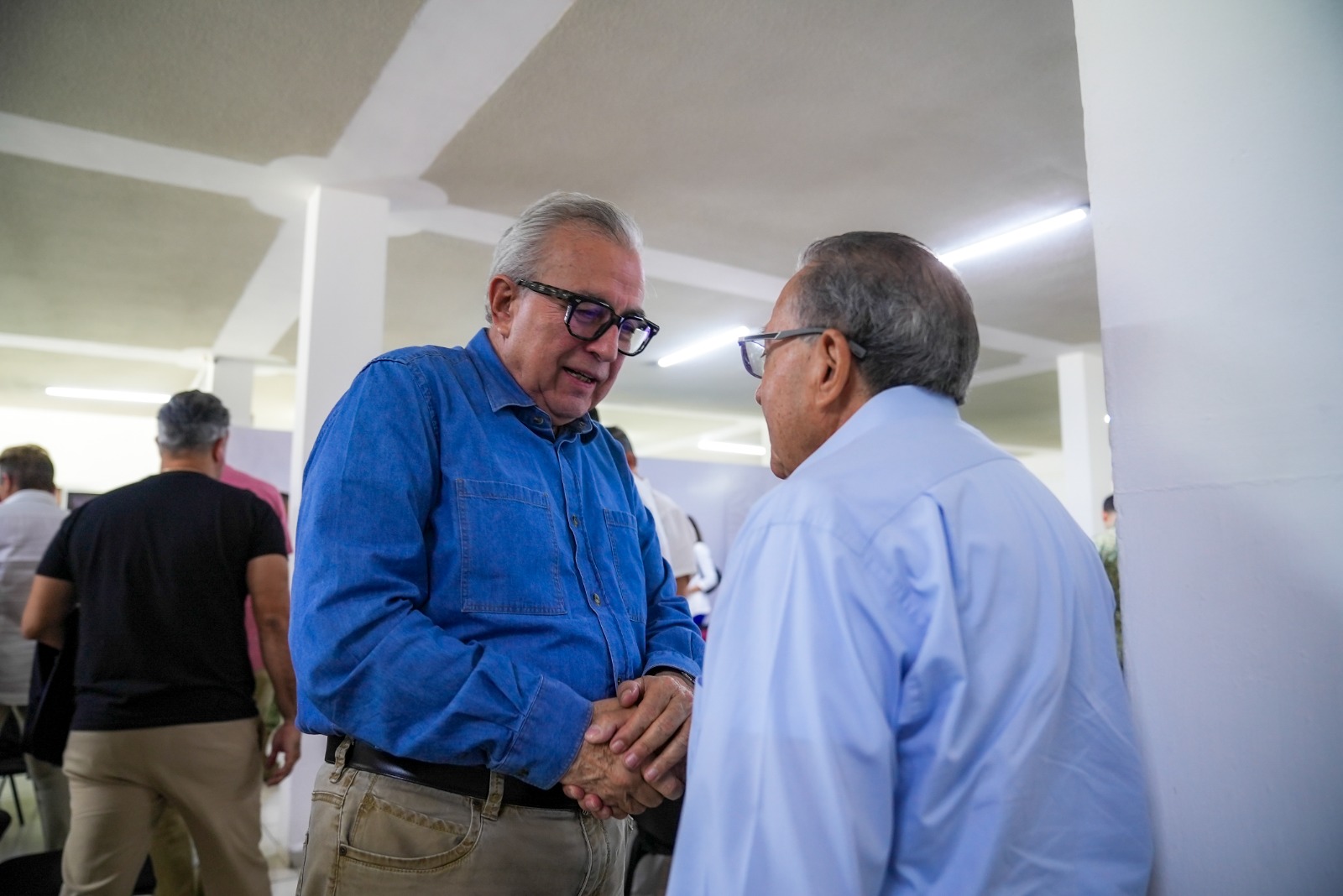 Reunión en Mazatlán gobernador y Harfuch