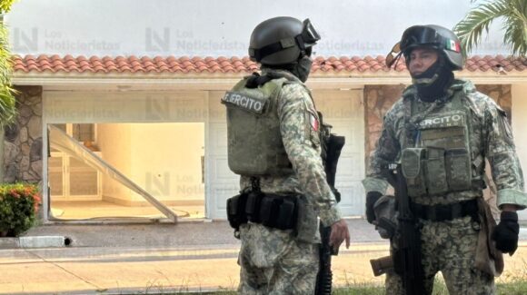 Atacan a balazos y “revientan” una residencia en el sector de Las Quintas en Culiacán, Sinaloa; no hay heridos