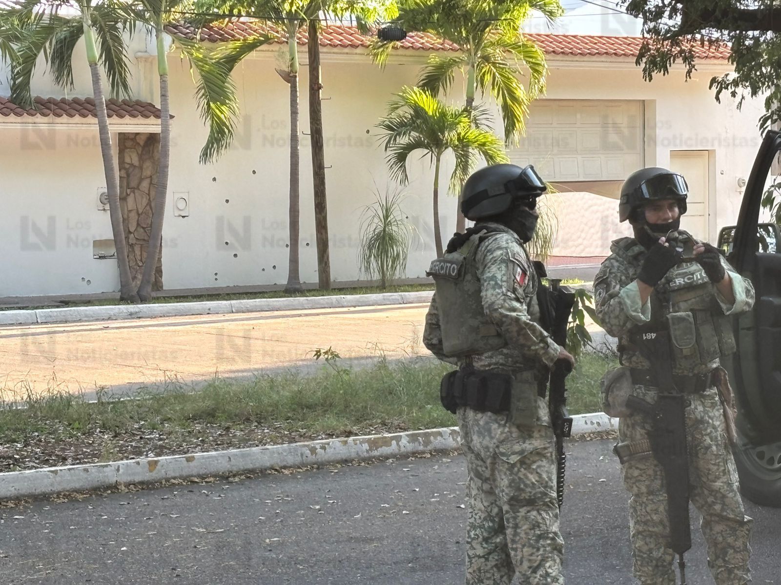 revientan residencia en el sector de las quintas en culiacan sin