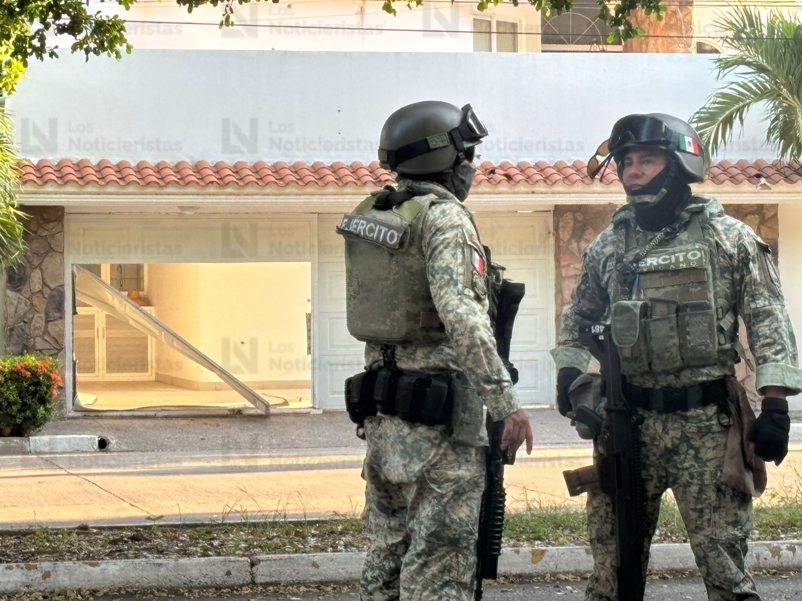 revientan residencia en el sector de las quintas en culiacan