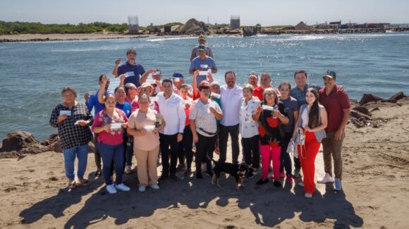 ¡Les cumplieron! Economía lleva apoyo a restauranteros de Boca del Río; puente elevado traerá más beneficios