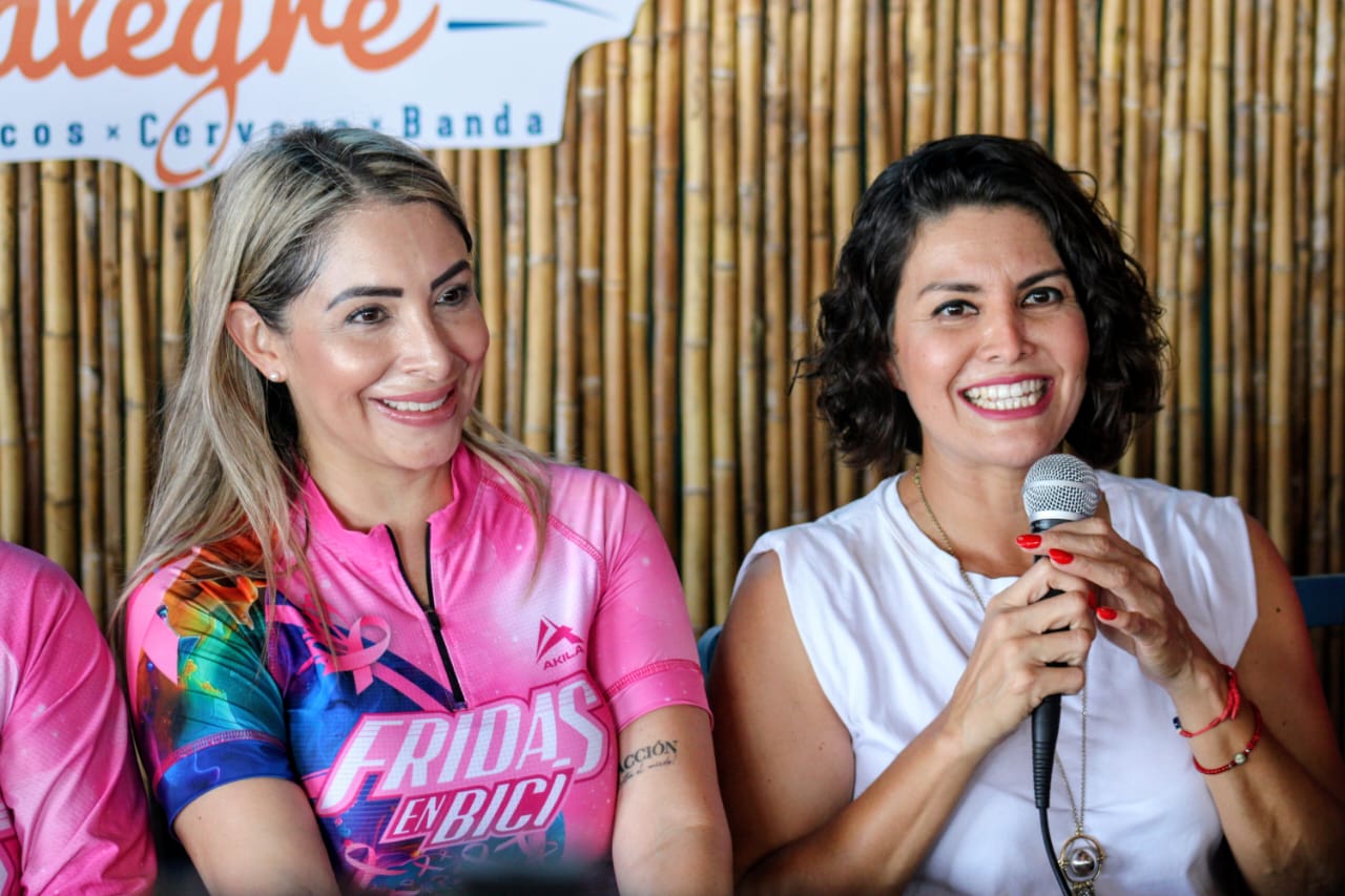 Anuncian el evento "Rodada en Rosa" en Mazatlán, Sinaloa