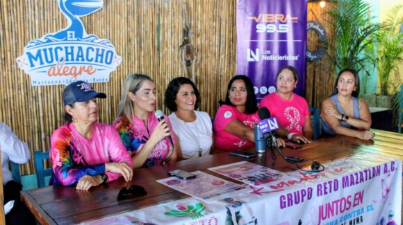 Rodada en Rosa:  Mazatlán, Sinaloa, pedalea contra el cáncer de mama este sábado 18 de octubre