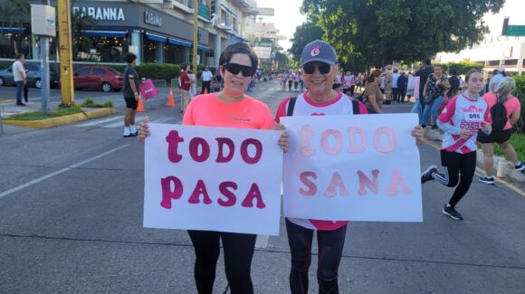 La Carrera Rosa Delia Barraza 2025 marcó el inicio de una bonita amistad entre Rosy y Emilia, dos pacientes de cáncer de mama