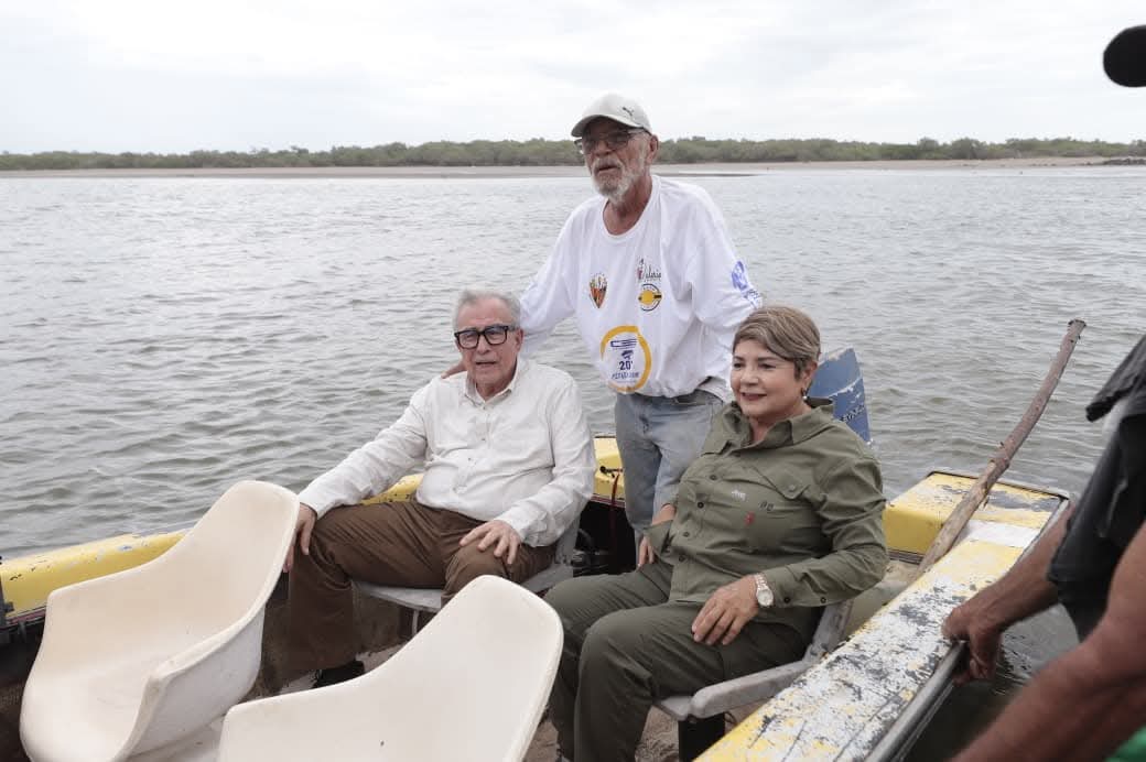 Rubén Rocha Moya supervisa avance en el puente Bellavista-Las Glorias