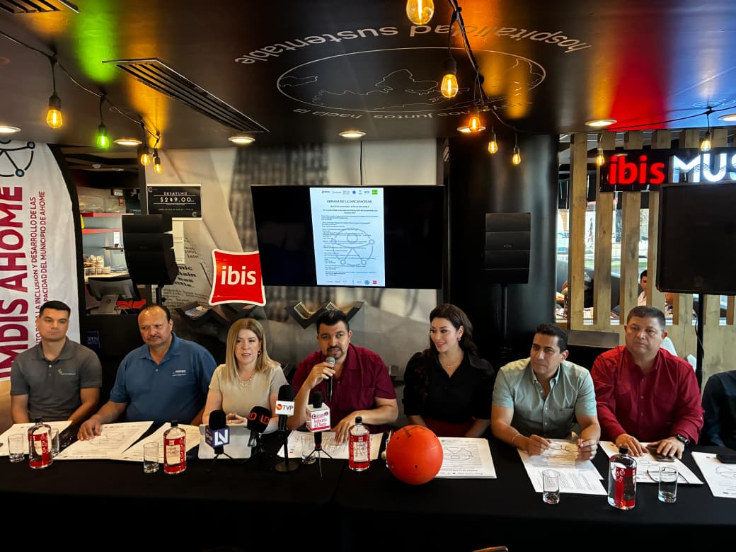 Rueda de prensa del IMDIS en Los Mochis por la "Semana de la Discapacidad 2025"