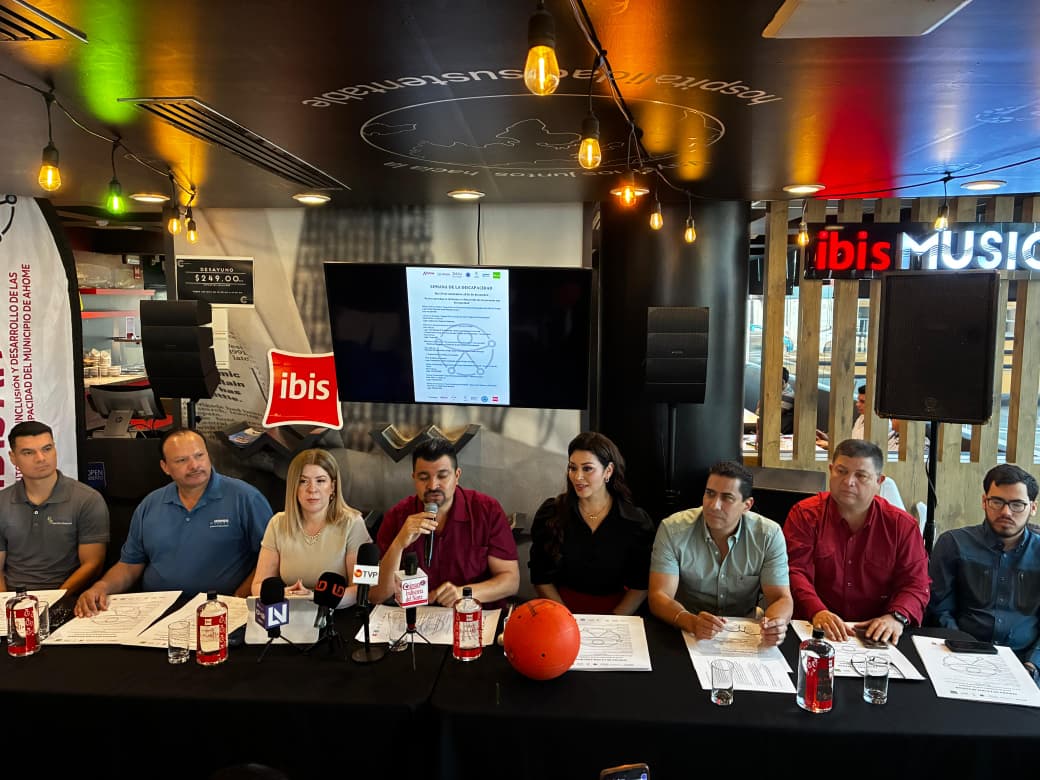 Rueda de prensa del IMDIS en Los Mochis por la "Semana de la Discapacidad 2025"