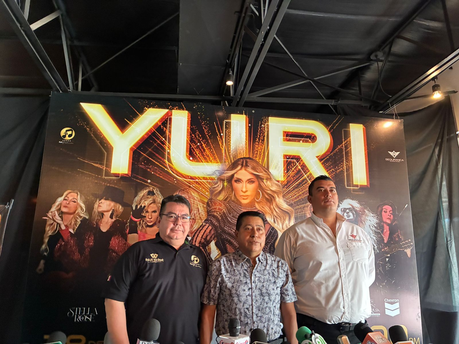 rueda de prensa par producciones gira yuri los mochis
