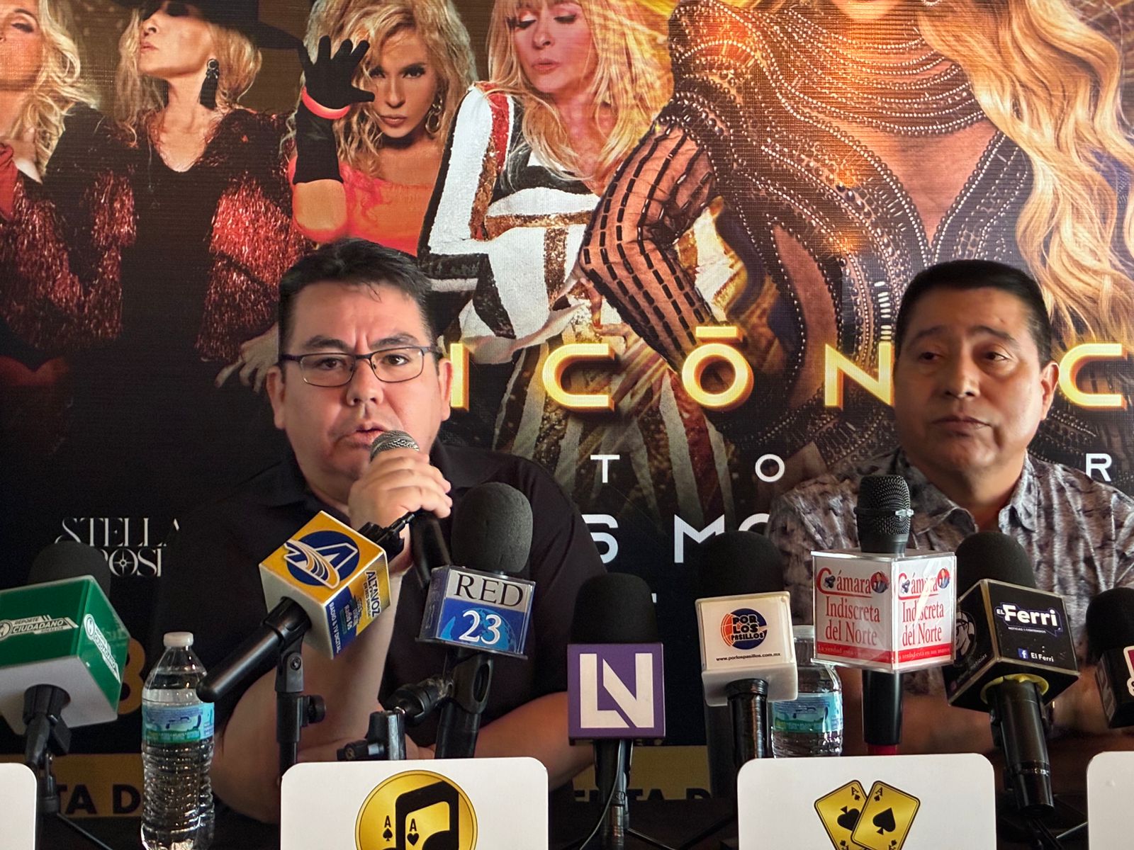 rueda de prensa par producciones gira yuri los mochis
