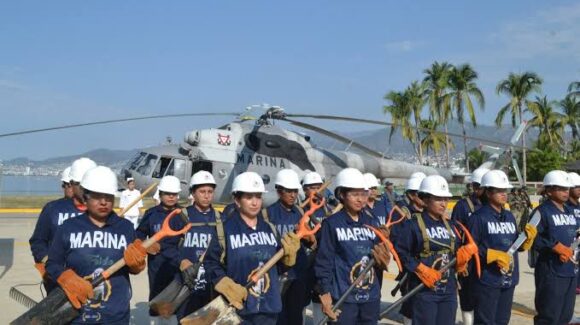 Por huracán Priscila, activa la Semar fase de prevención del Plan Marina en México