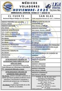 Servicios médicos voladores en El Fuerte