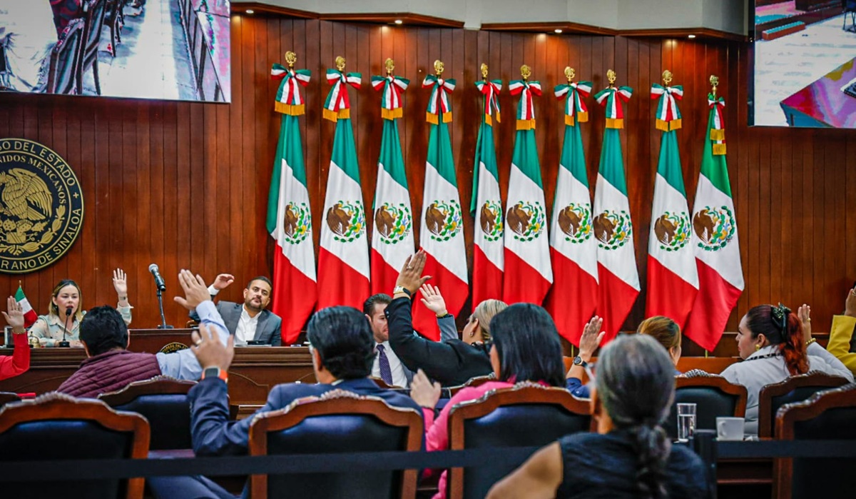 Sesión del Congreso de Sinaloa