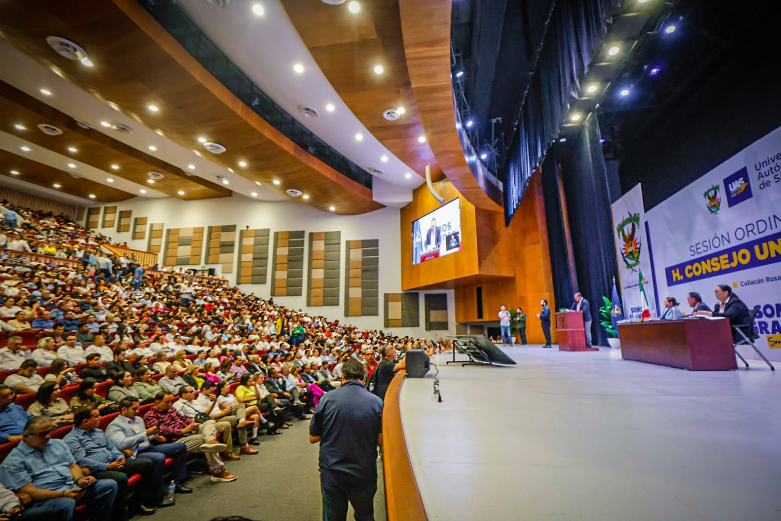 Sesión Ordinaria del Consejo Universitario de la UAS