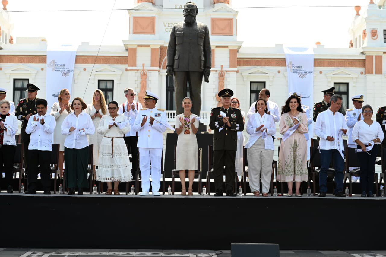 sheinbaum en aniversario de la armada de mexico