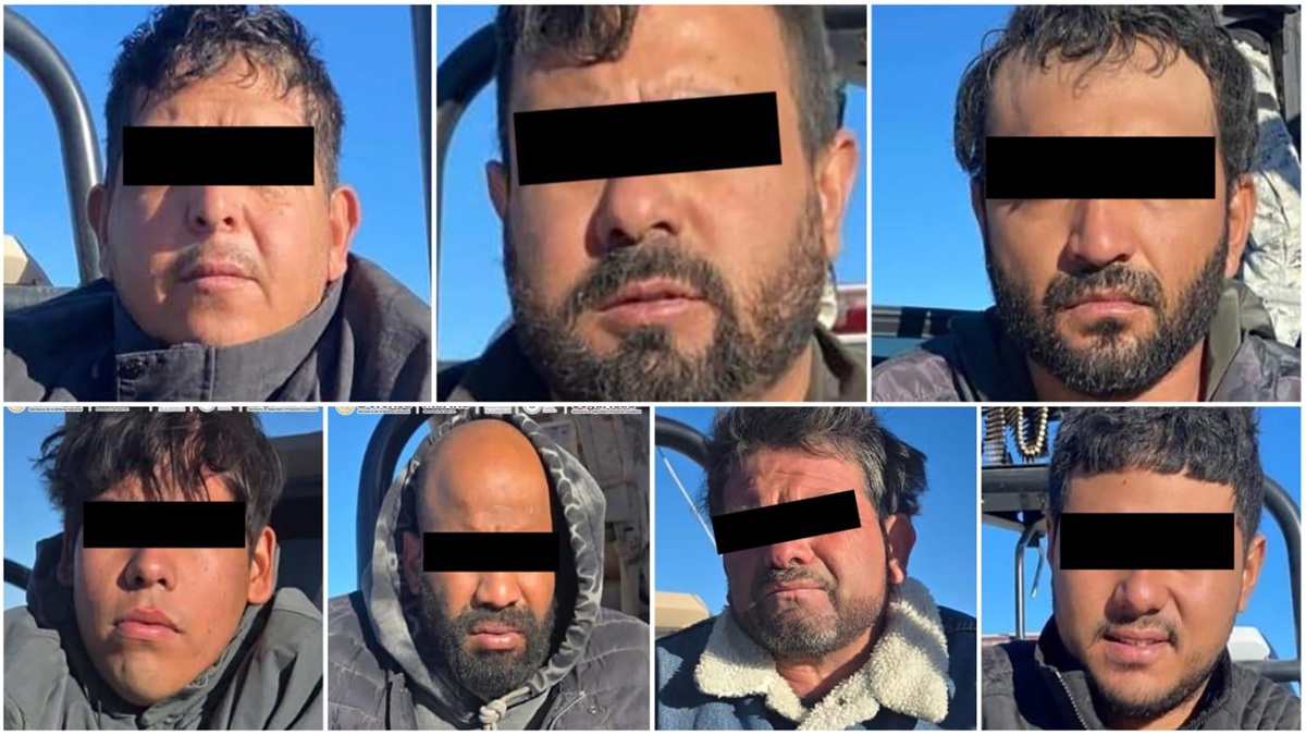Siete sujetos con armas fueron detenidos en Tijuana