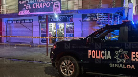 ¡Pidieron un aceite y le dispararon! Sujetos armados hieren de bala a cajera de ferretería en Aguaruto, Culiacán