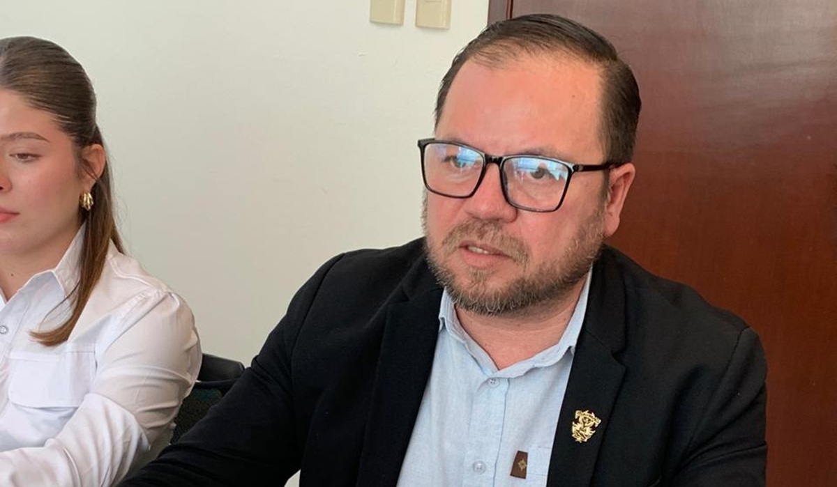 Tiojari Guzmán Galindo, presidente de la comisión organizadora de la consulta por reingeniería de la UAS