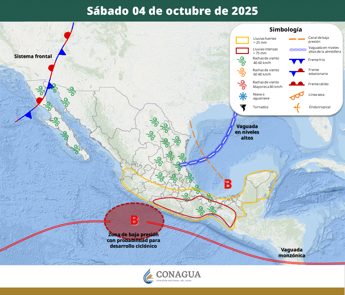tormenta tropical priscila
