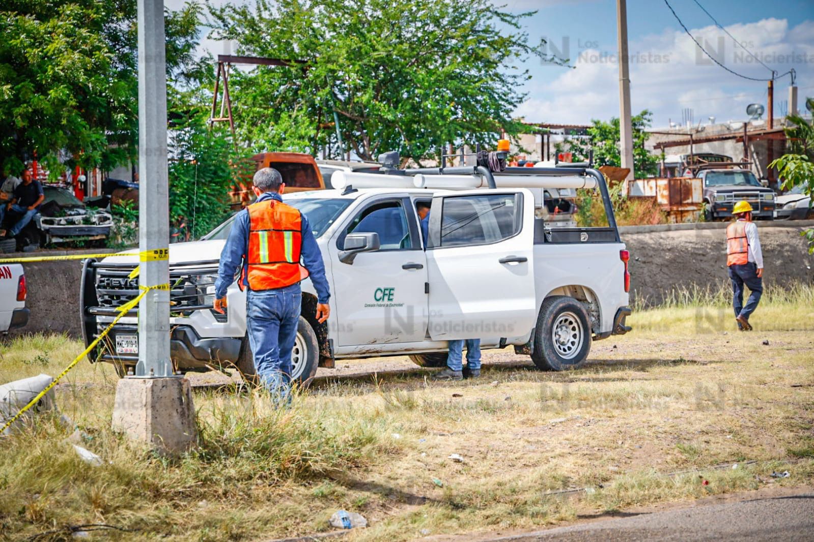 Yonke de Culiacán donde un trabajador se electrocutó