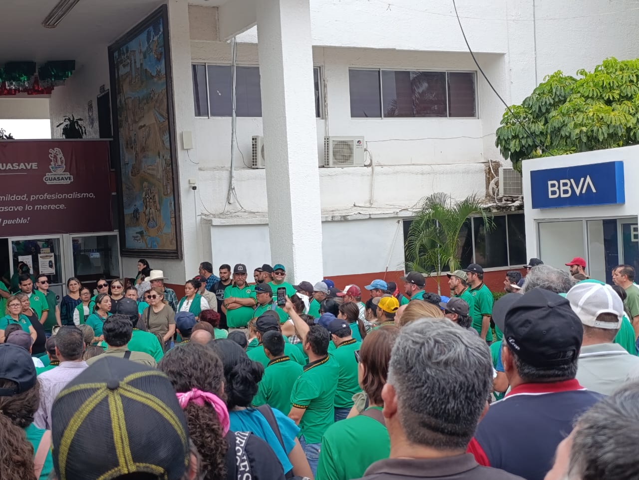 Trabajadores del Stashag en Guasave