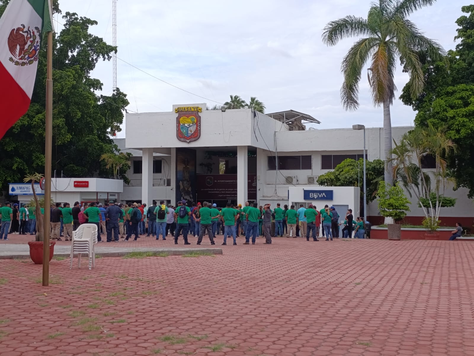 Trabajadores del Stashag en Guasave