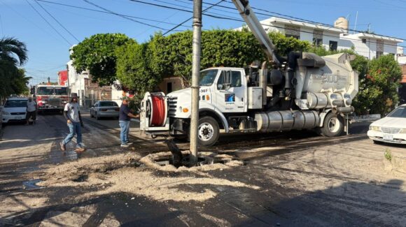 Jumapam advierte reducción temporal de agua en la Genaro Estrada de Mazatlán, Sinaloa, este lunes 27 de octubre