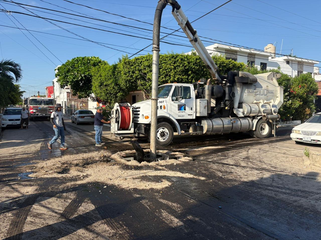 Trabajo de mantenimiento de Jumapam