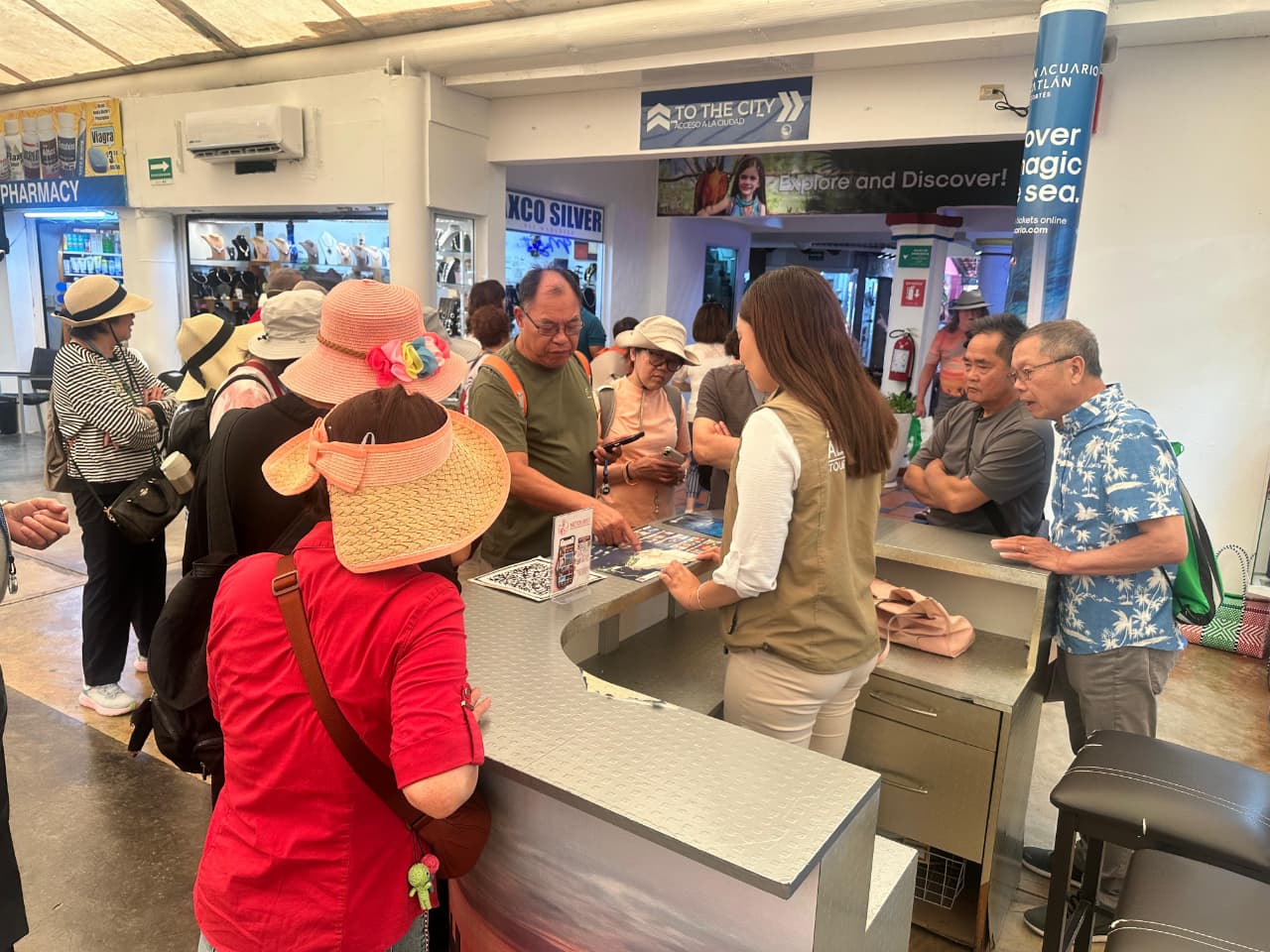 Turistas en Mazatlán