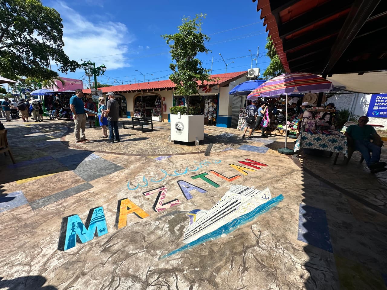 Turistas en Mazatlán