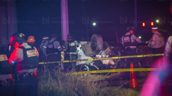 Persecución y volcadura de patrulla de la Guardia Nacional deja un agente fallecido y un herido en la Maxipista Culiacán-Mazatlán