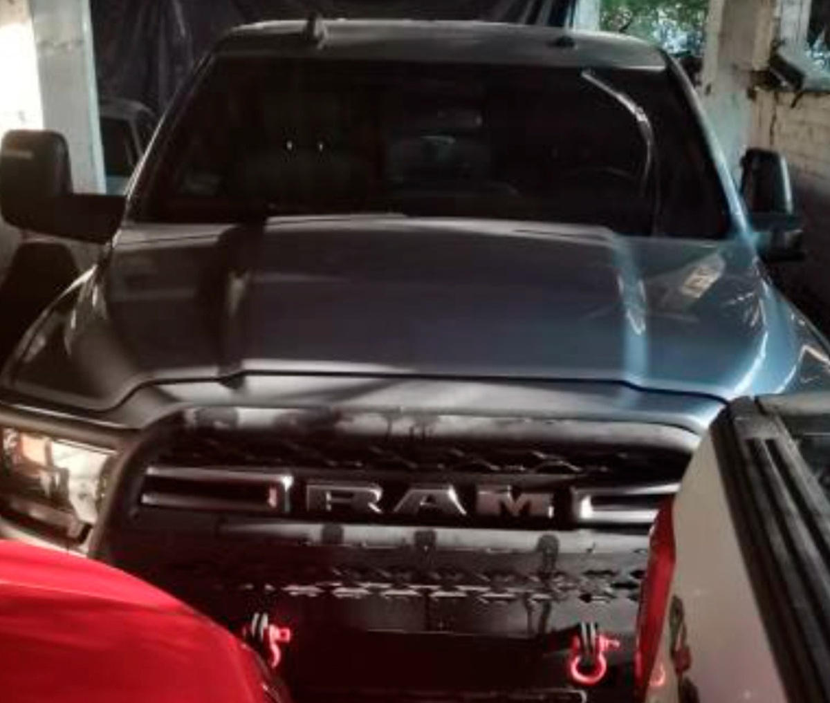 Vehículo asegurado en Veracruz