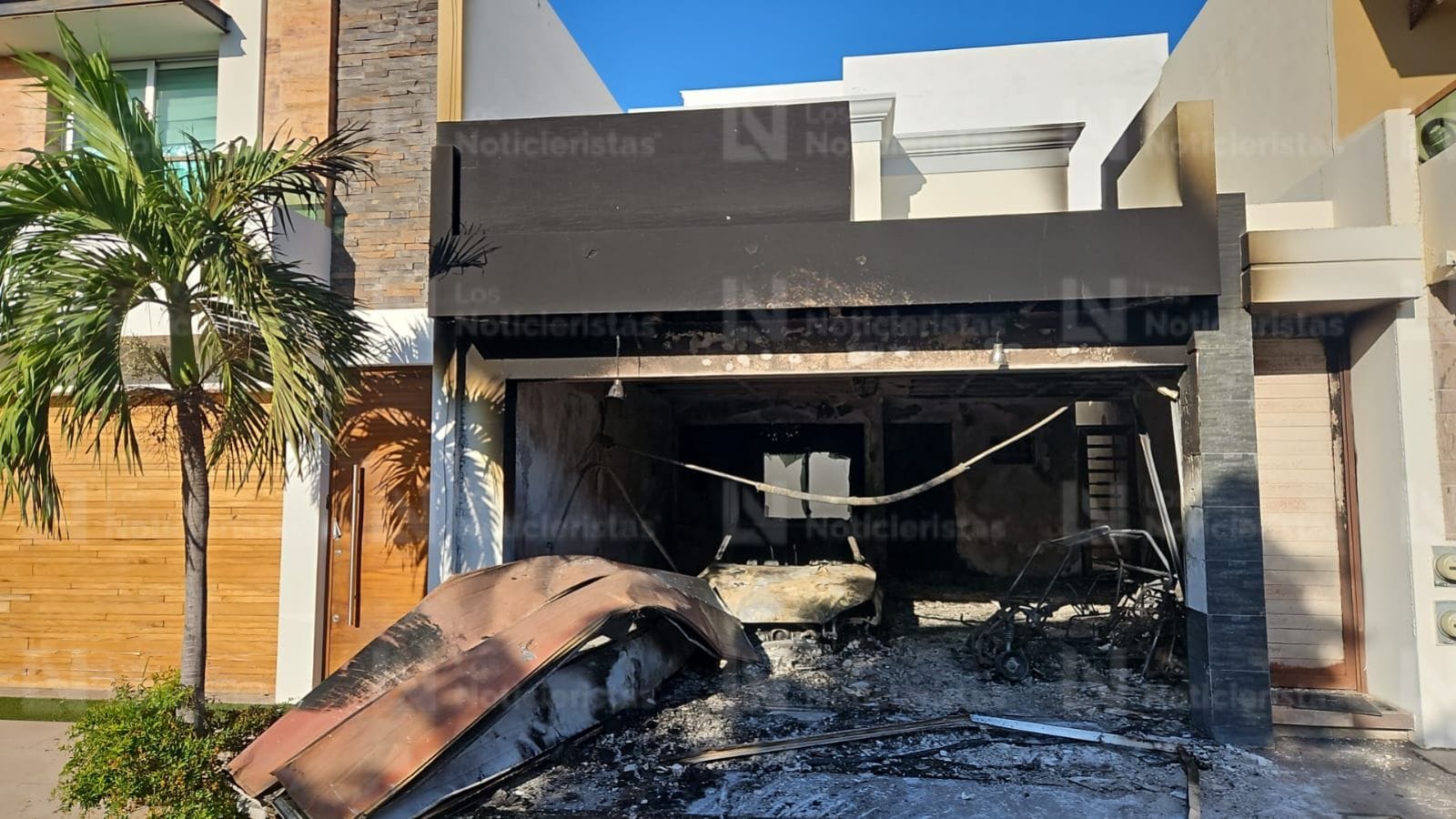 vivienda incendiada en portalegre