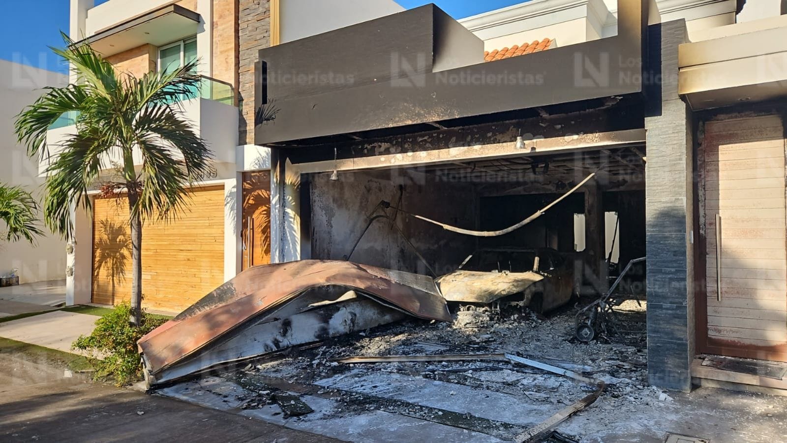 vivienda incendiada en portalegre