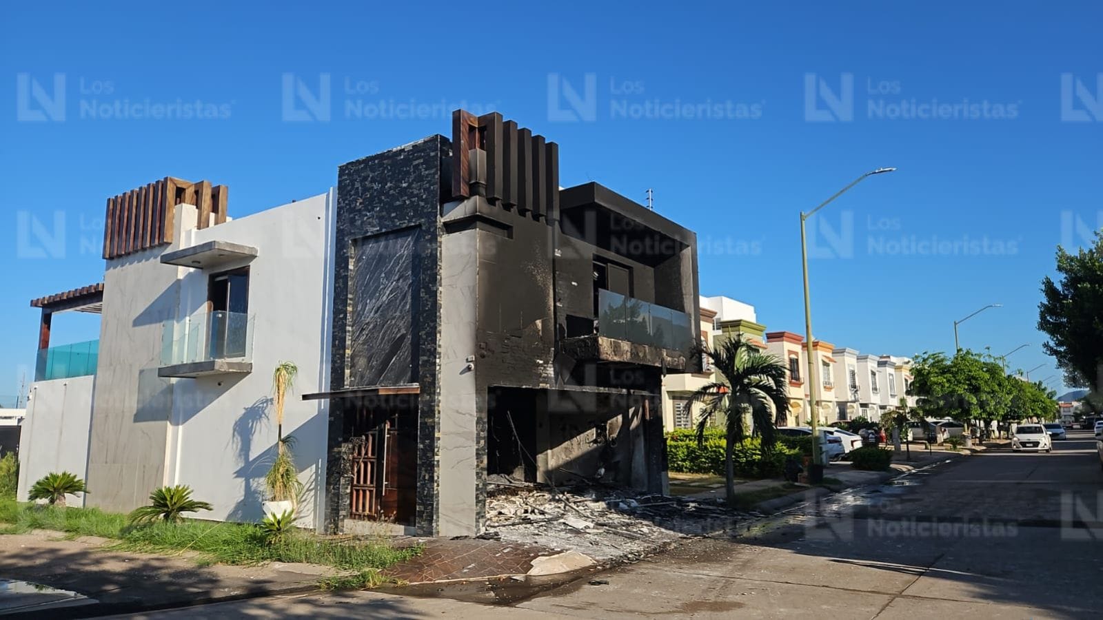 vivienda incendiada en portalegre