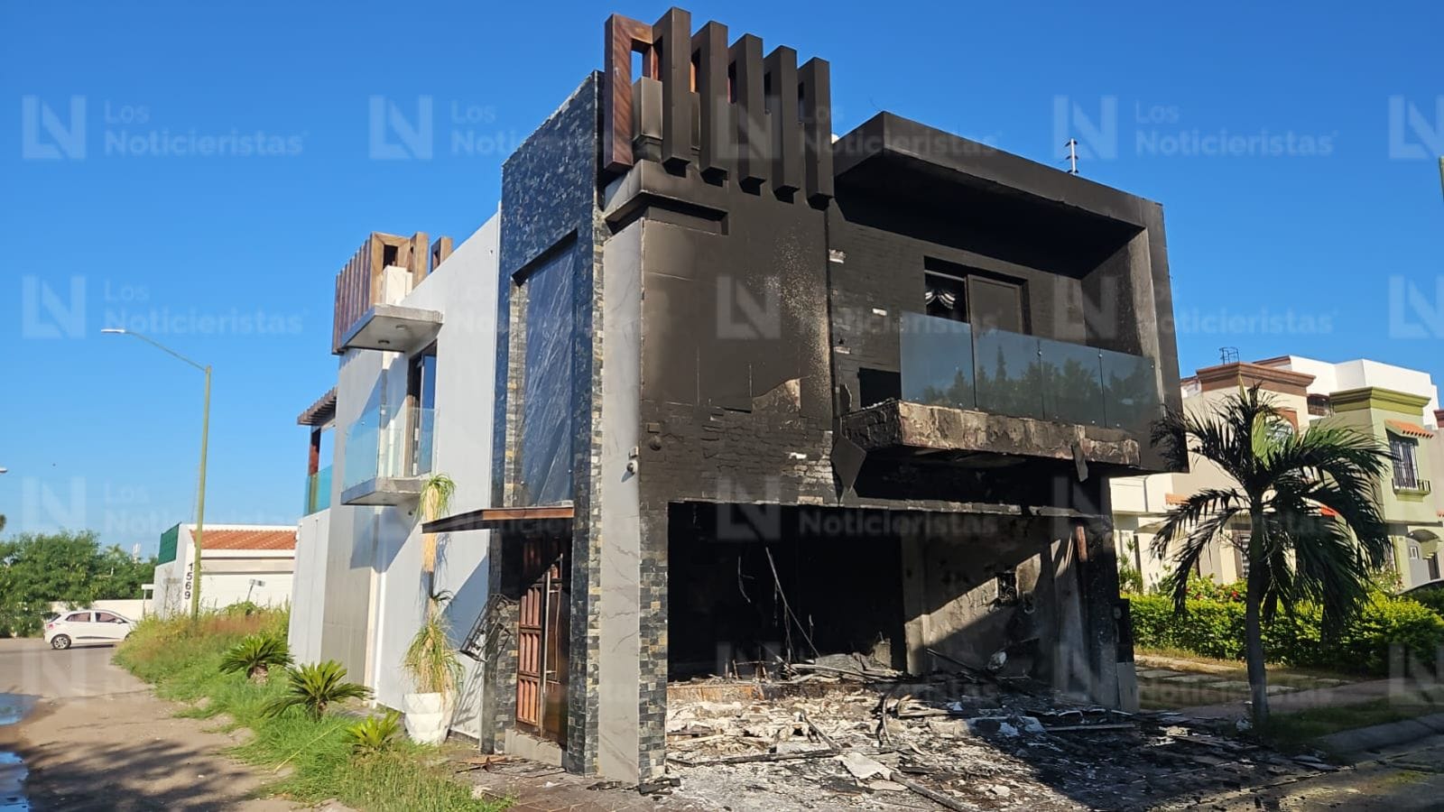 vivienda incendiada en portalegre