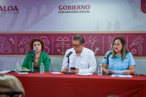 voceros de gobierno verona hernandez y feliciano castro