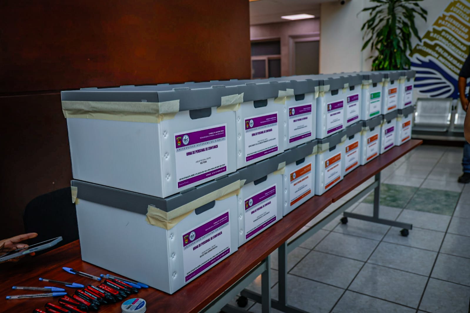 Proceso de votación para la reingeniería de la UAS