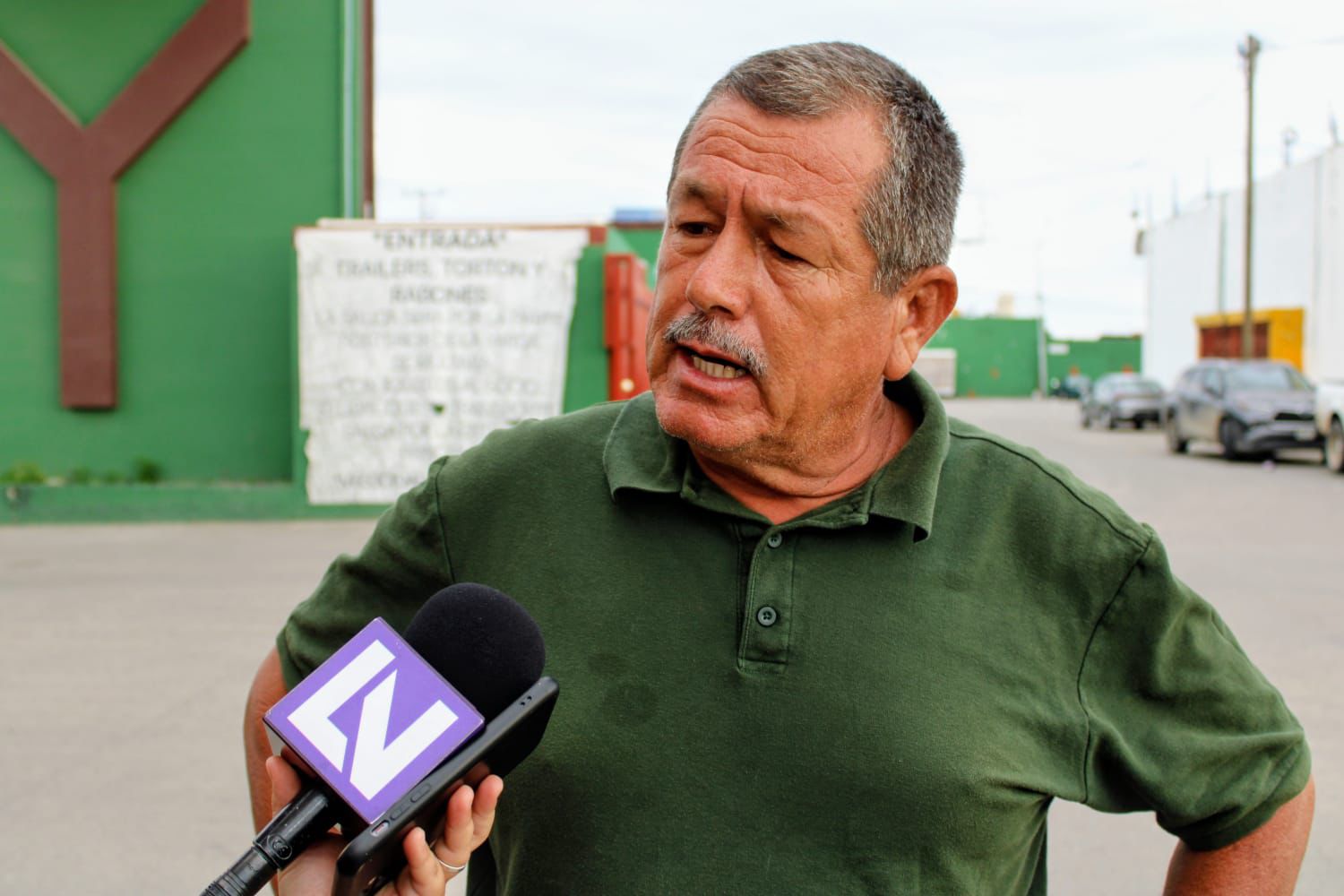Rubén Flores García, presidente de la Unión de la Yarda Mazatlán de Comerciantes A.C.