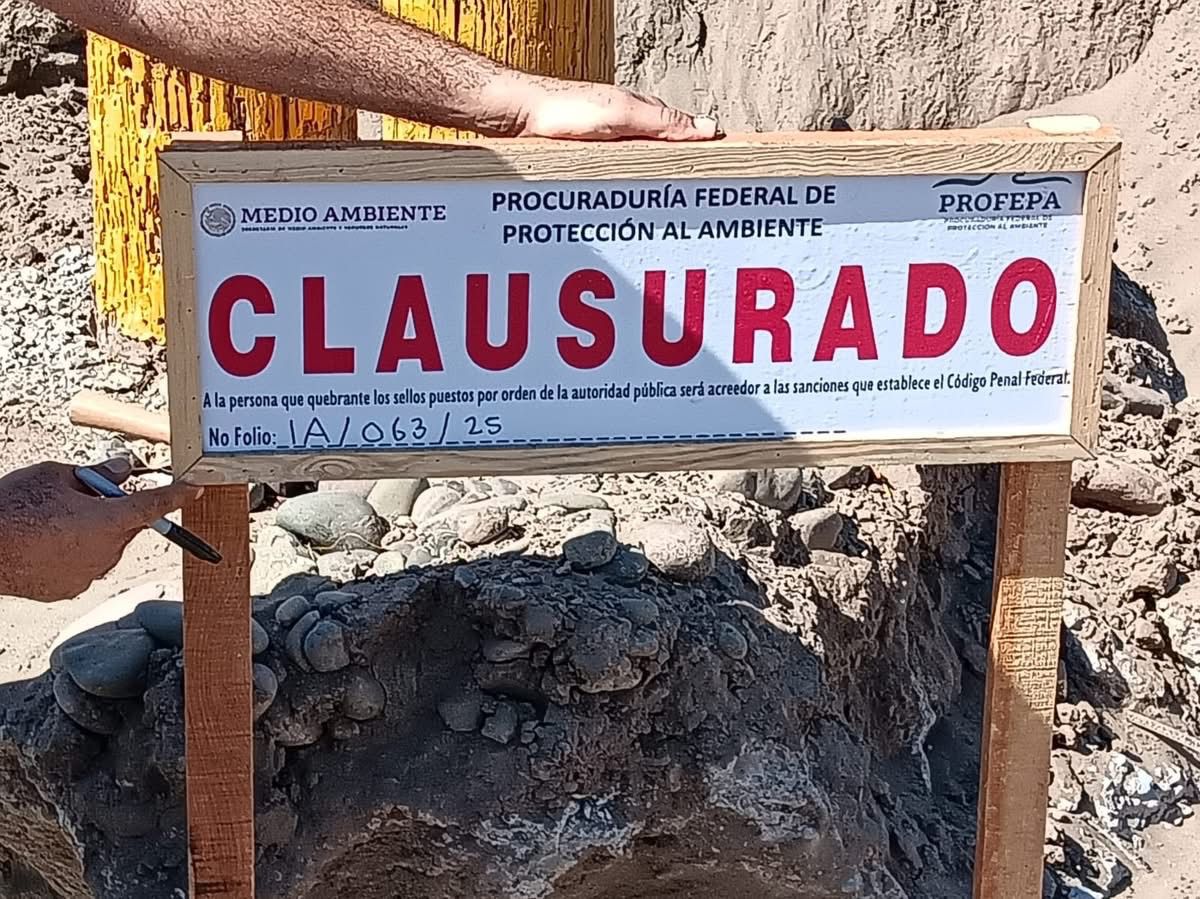 Clausuran temporalmente zona de La Ensenadita, en Guasave, Sin.