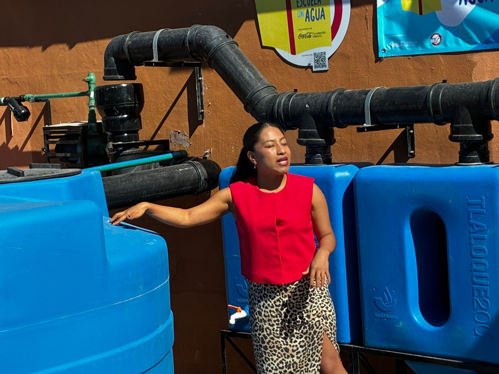 Fundación Coca-Cola inaugura el proyecto "Escuelas con Agua" en la primaria de Topolobampo en Ahome, Sinaloa