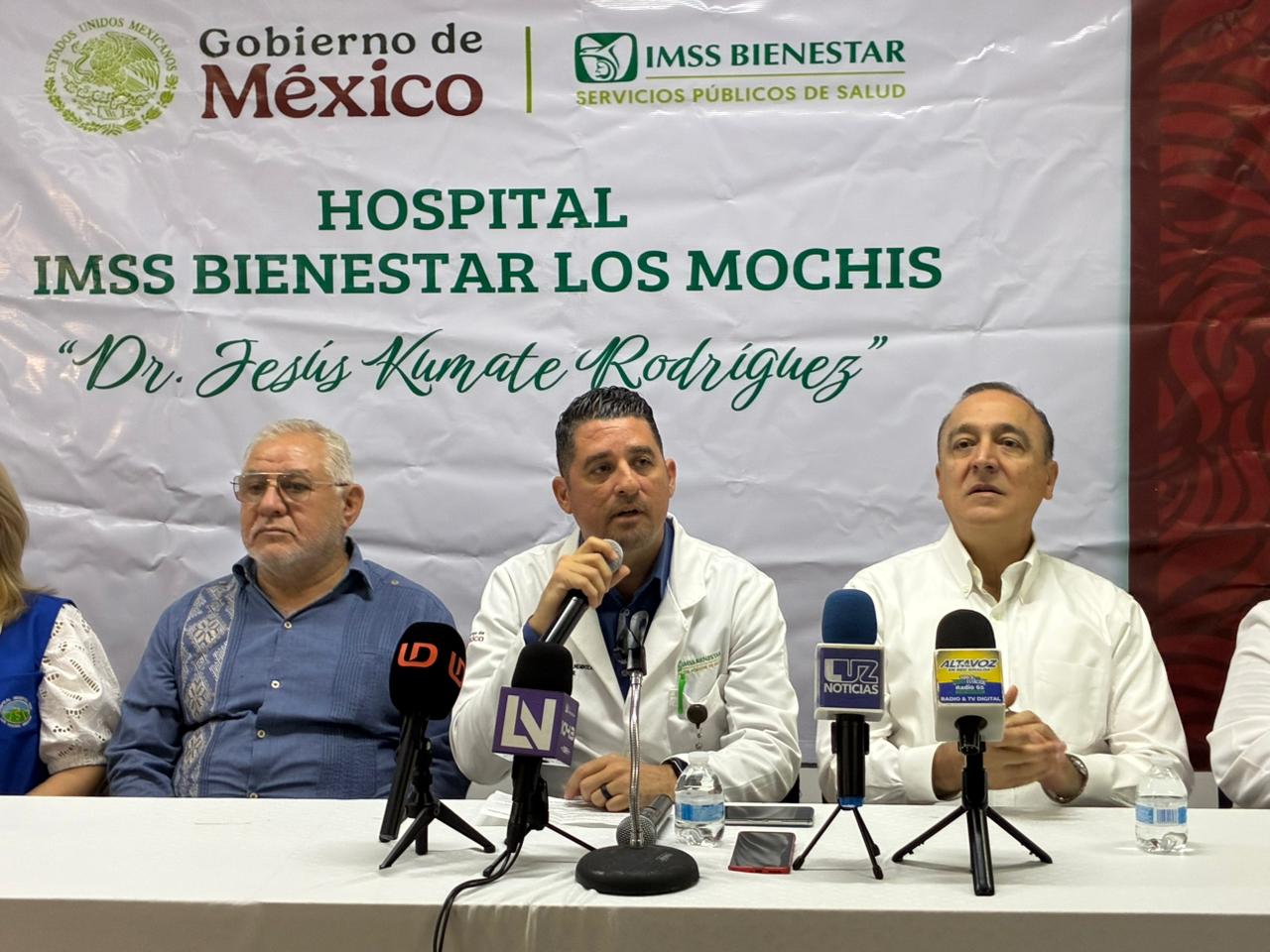 festejos por el 30 aniversario del Hospital IMSS Bienestar “Jesús Kumate Rodríguez” en Los Mochis