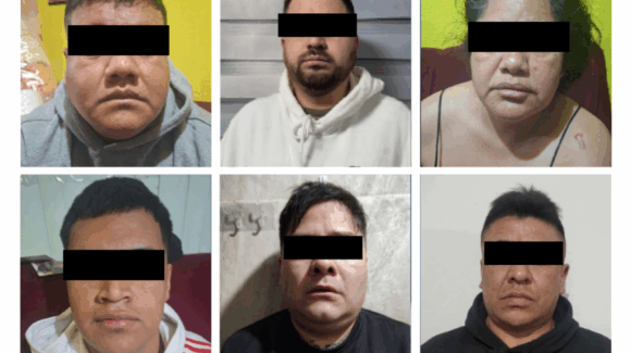 Detienen a seis presuntos integrantes de célula delictiva dedicada a robo y narcomenudeo en Azcapotzalco