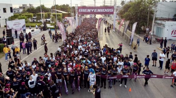 Carrera CONADE ‘Ponte Pila’ del ISDE, reunió a más de 2 mil participantes en Salvador Alvarado