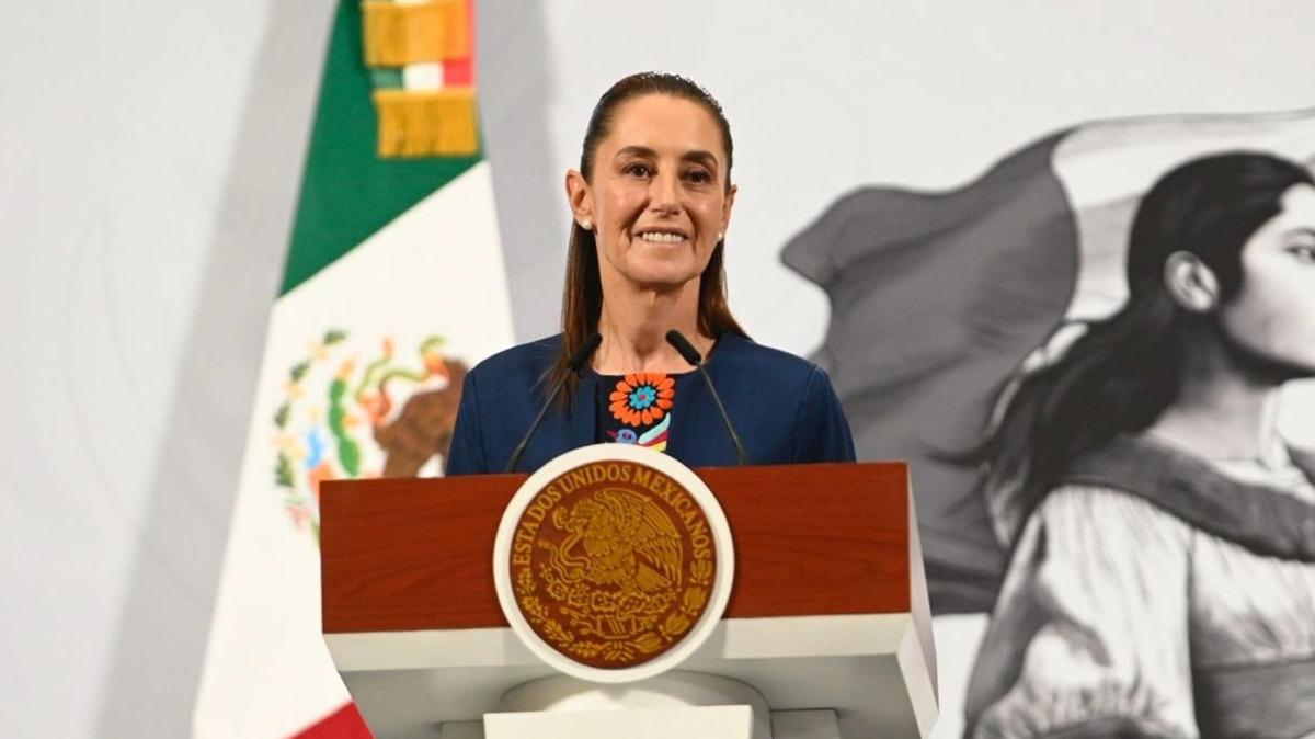 Claudia Sheinbaum en la Mañanera de hoy