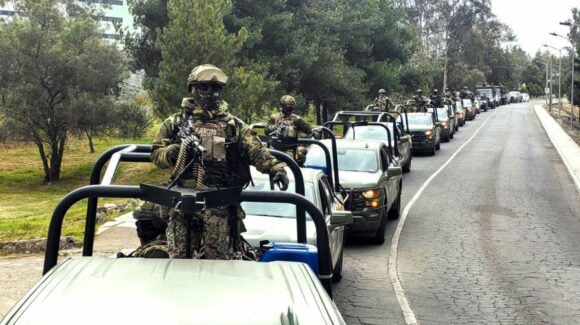 Cuatro personas detenidas y más de 200 cartuchos asegurados en Michoacán