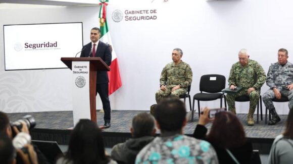 García Harfuch presenta avances del Plan Michoacán: más de 900 detenidos y decomisos históricos