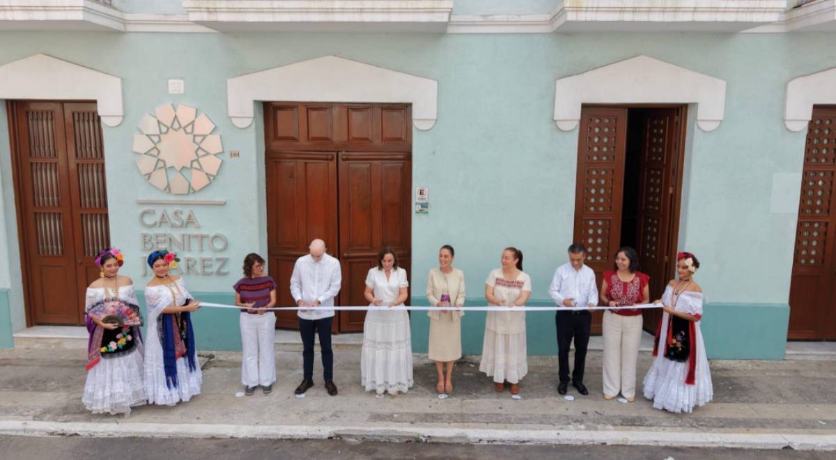 Inauguración del Museo Casa Benito Juárez