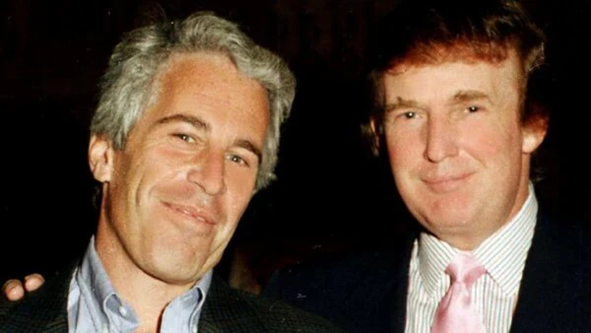 Jeffrey Epstein y Donald Trump