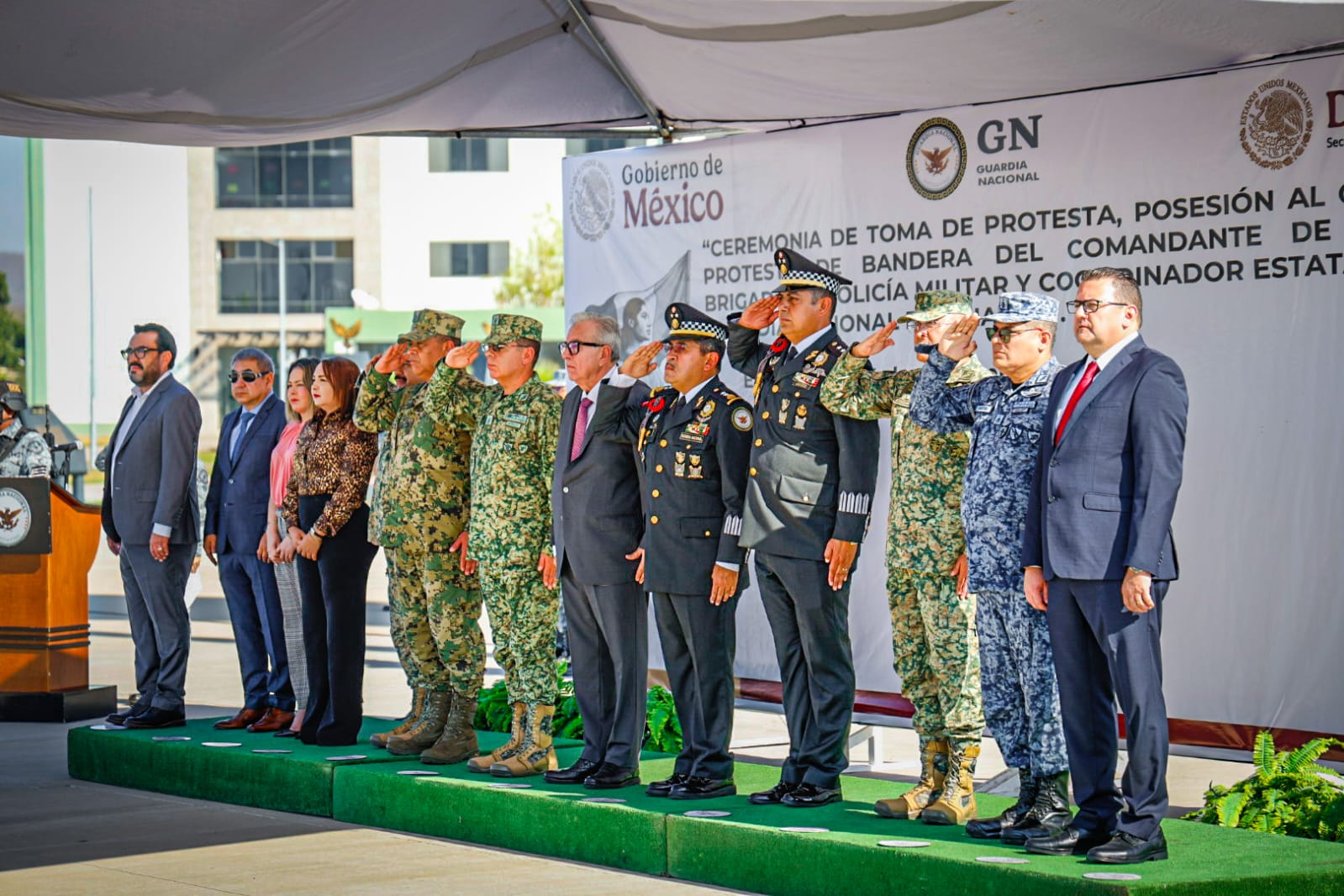 Julices Julian Tadeo Gonzalez Calzada nuevo Coordinador de la GN en Sinaloa